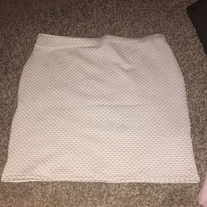 White misguided skirt NWT